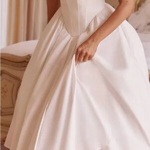 BabyBoo Prim Midi Dress in Ivory